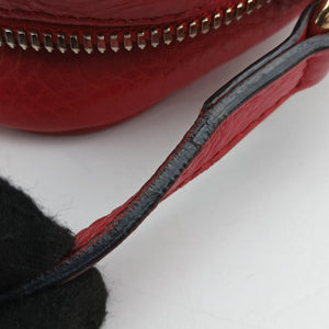 Pre-owned Gucci Soho Red Leather 308364 shoulderbag | stylenewstar