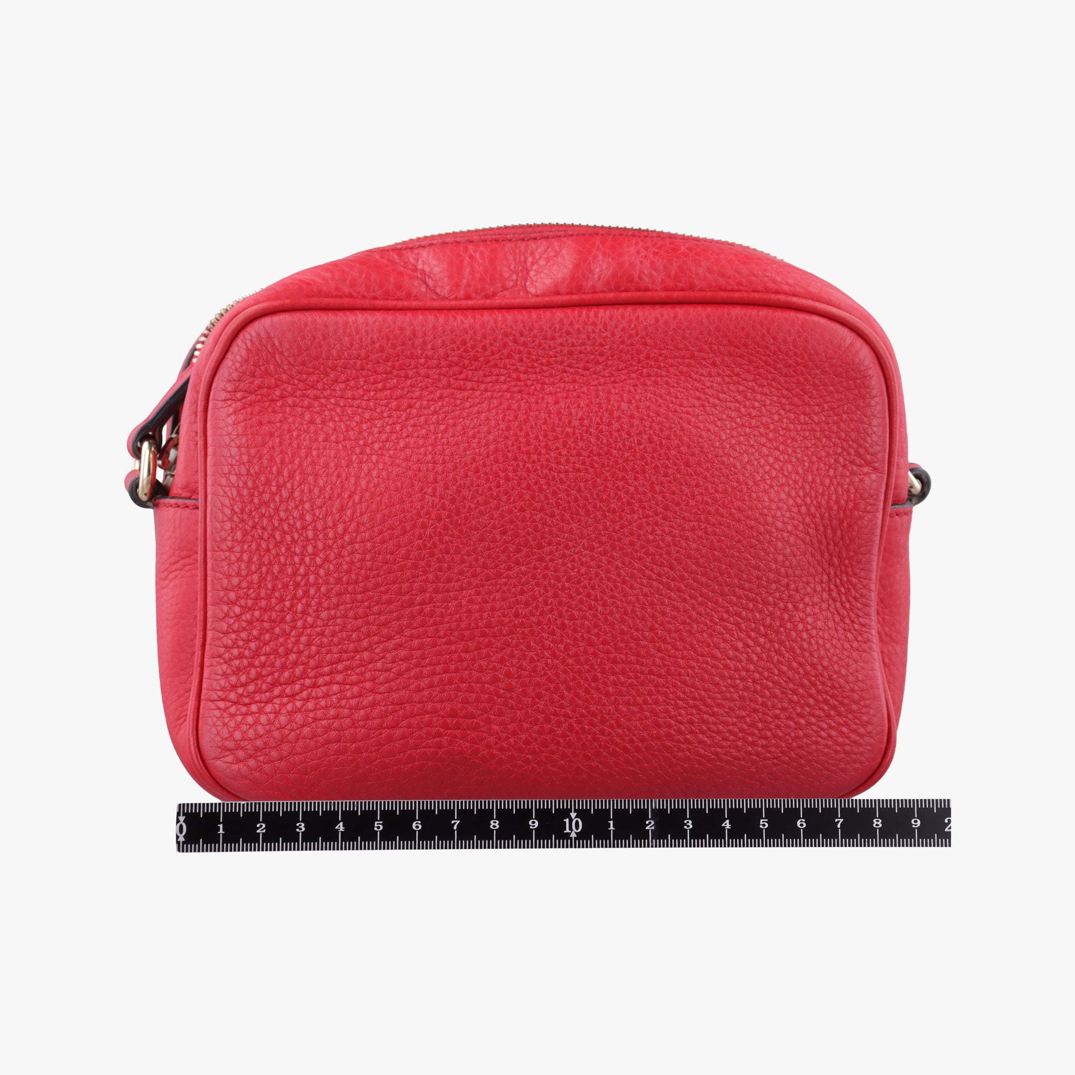 Pre-owned Gucci Soho Red Leather 308364 shoulderbag | stylenewstar