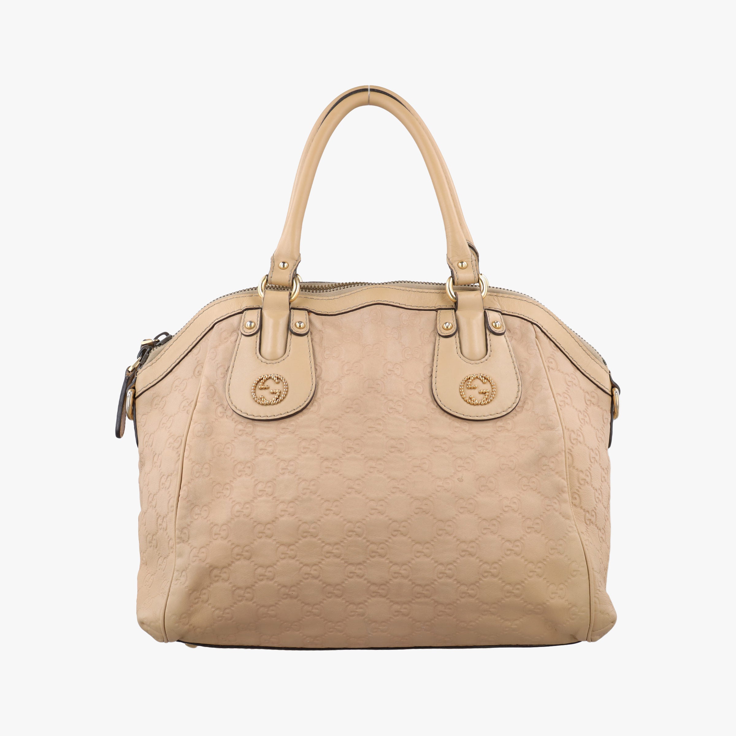 Vintage Gucci Scarlett Beige Leather 282299 handbag | stylenewstar