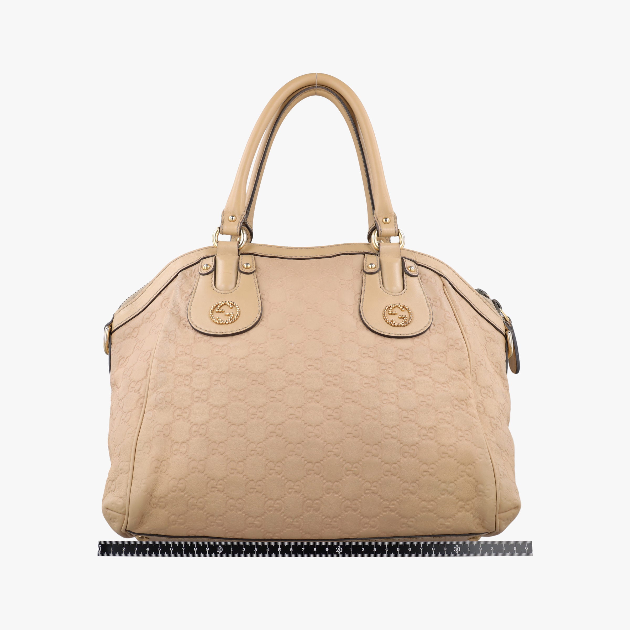 Vintage Gucci Scarlett Beige Leather 282299 handbag | stylenewstar