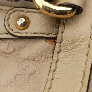 Vintage Gucci Scarlett Beige Leather 282299 handbag | stylenewstar