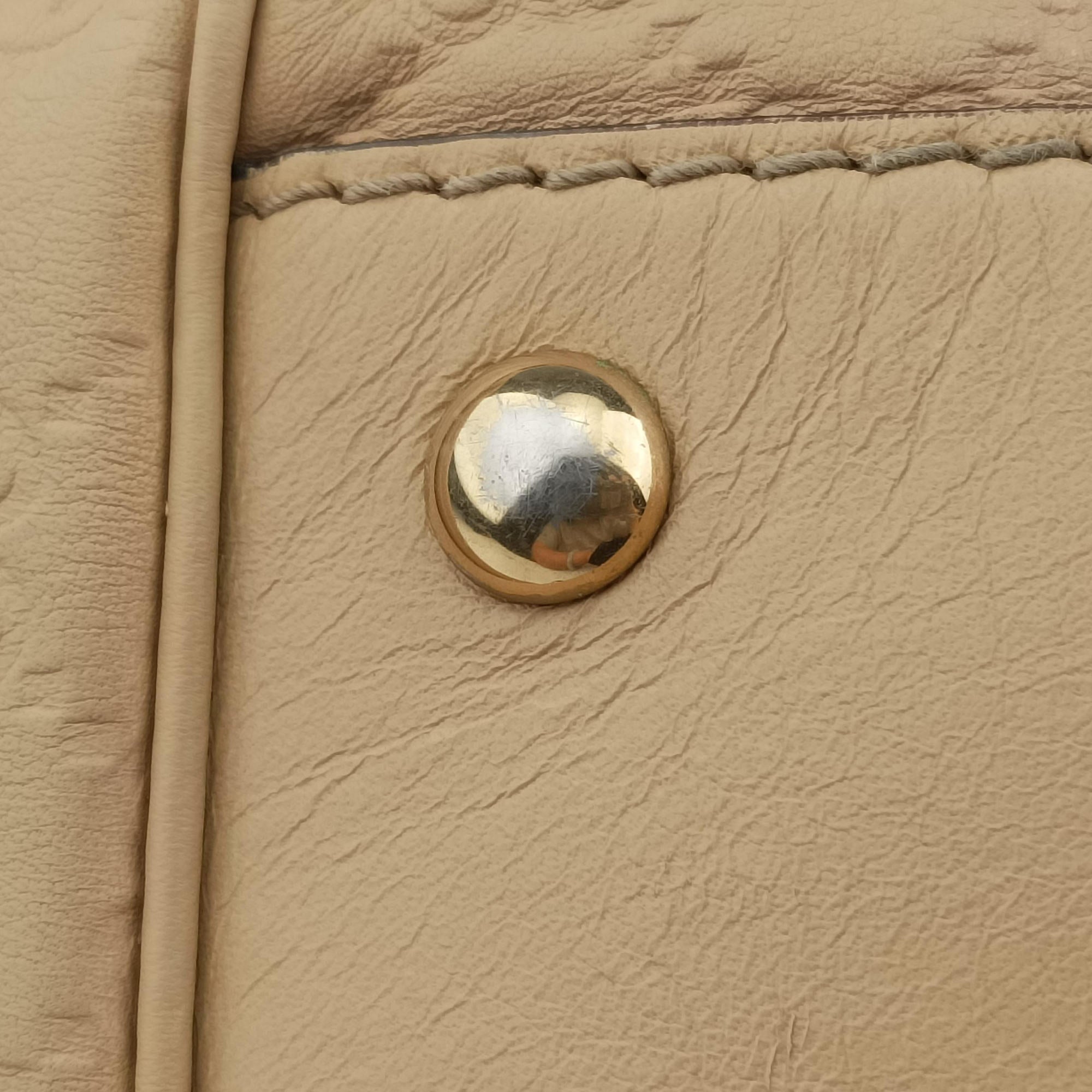Vintage Gucci Scarlett Beige Leather 282299 handbag | stylenewstar