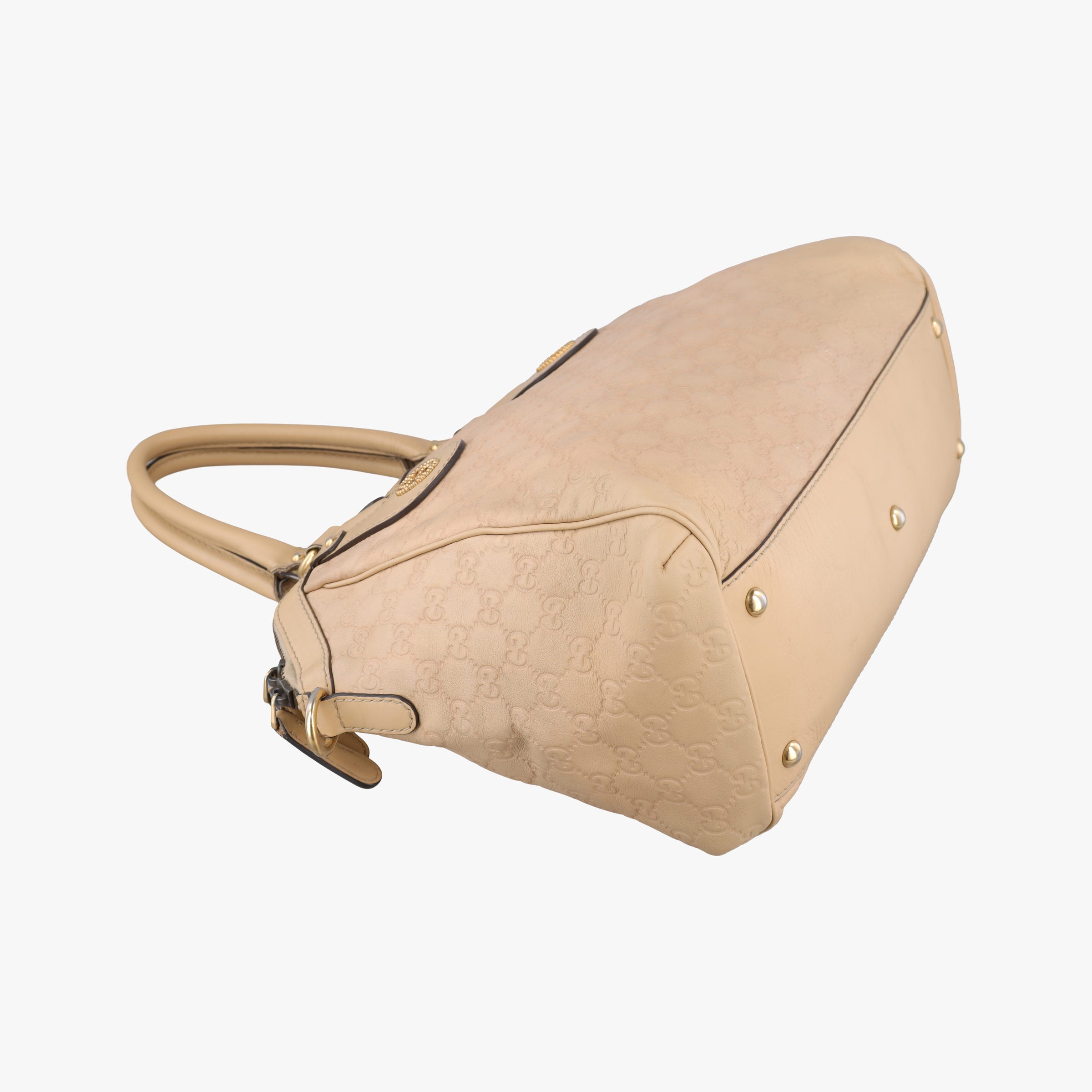 Vintage Gucci Scarlett Beige Leather 282299 handbag | stylenewstar