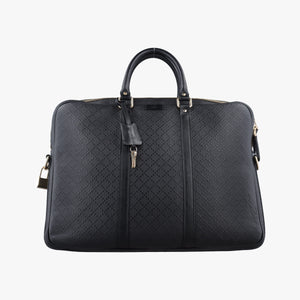 Vintage Gucci Diamante Black Leather 208463 handbag | stylenewstar