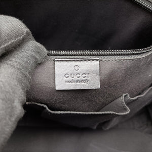 Vintage Gucci Diamante Black Leather 208463 handbag | stylenewstar