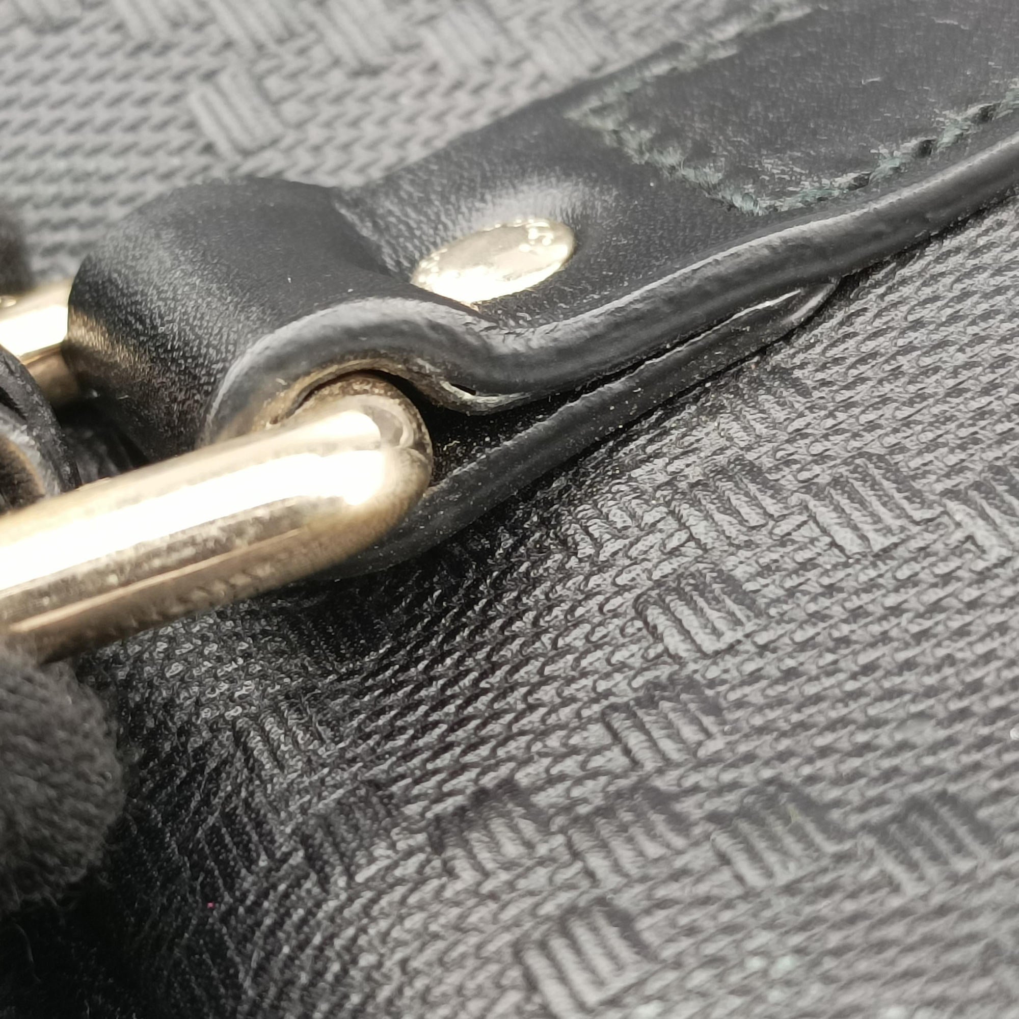 Vintage Gucci Diamante Black Leather 208463 handbag | stylenewstar