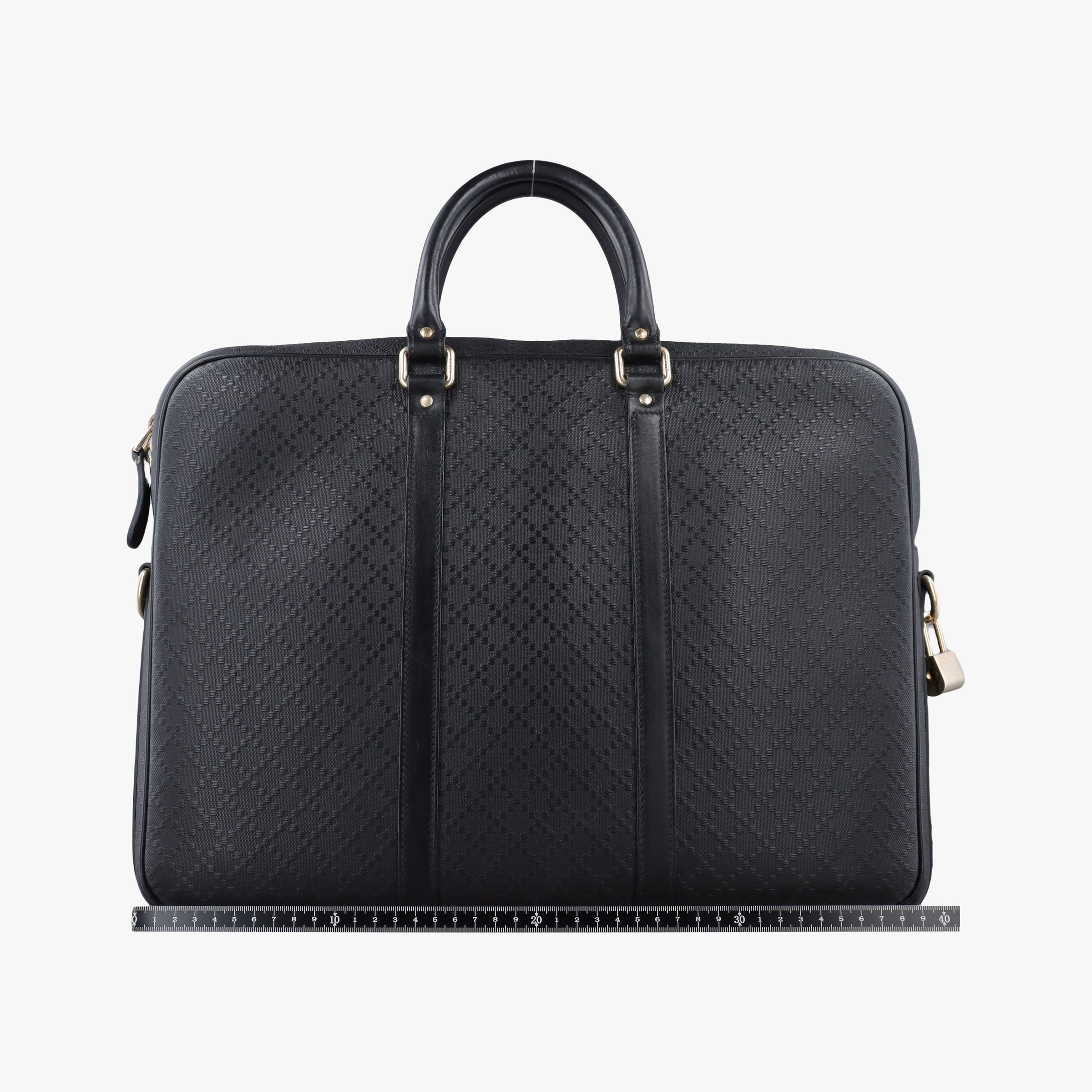 Vintage Gucci Diamante Black Leather 208463 handbag | stylenewstar