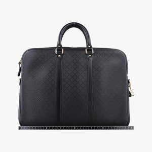 Vintage Gucci Diamante Black Leather 208463 handbag | stylenewstar