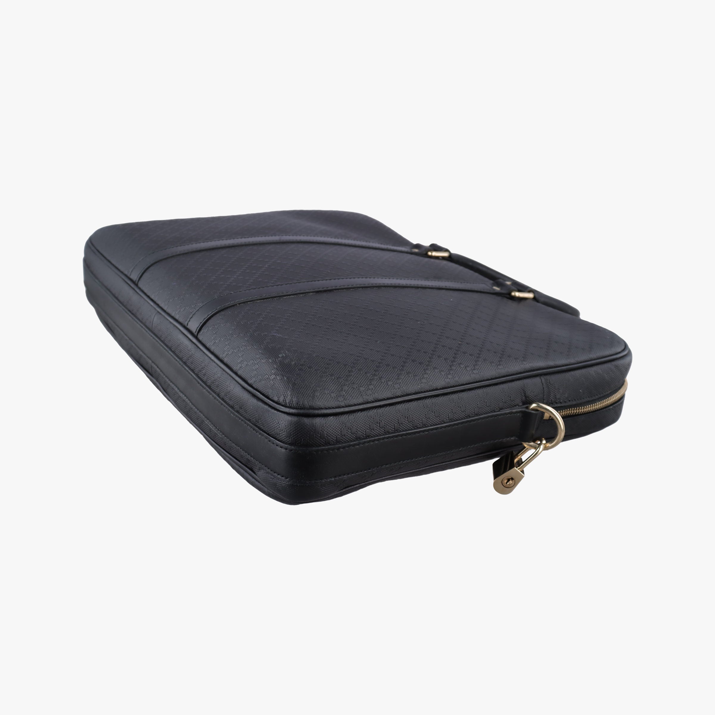 Vintage Gucci Diamante Black Leather 208463 handbag | stylenewstar