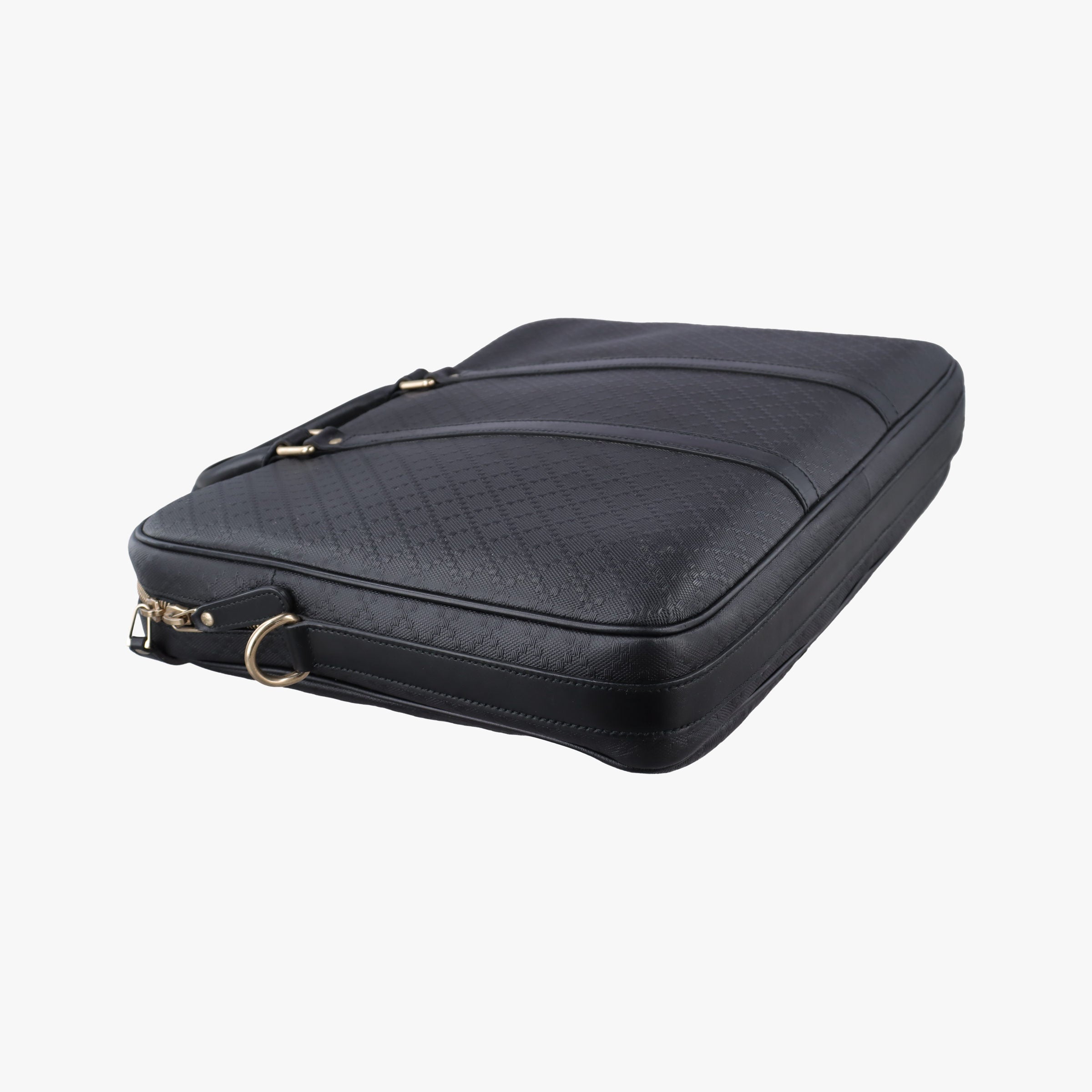 Vintage Gucci Diamante Black Leather 208463 handbag | stylenewstar