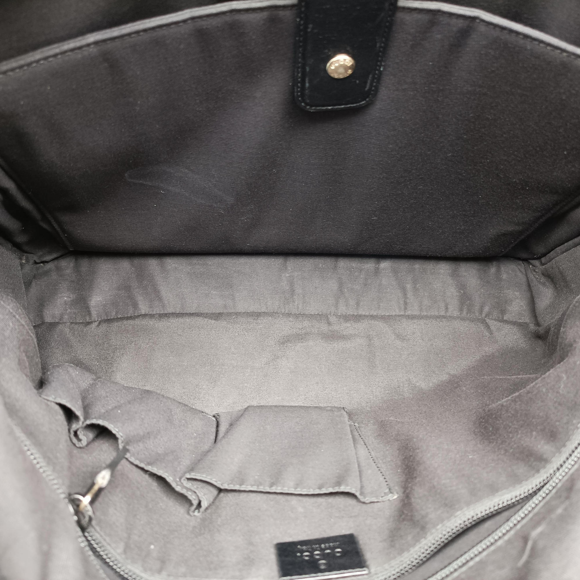 Vintage Gucci Diamante Black Leather 208463 handbag | stylenewstar