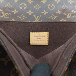 Pre-owned Louis Vuitton Pochette Metis MM Brown Monogram Canvas M44875 shoulderbag | stylenewstar