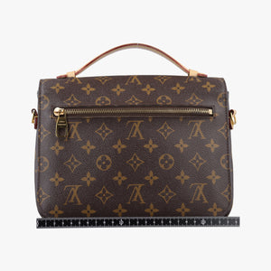 Pre-owned Louis Vuitton Pochette Metis MM Brown Monogram Canvas M44875 shoulderbag | stylenewstar