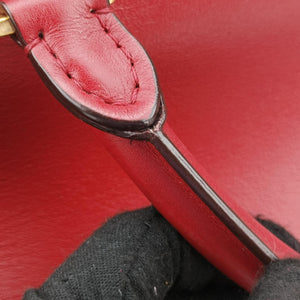 Pre-owned Celine Trapeze Red Leather  shoulderbag | stylenewstar