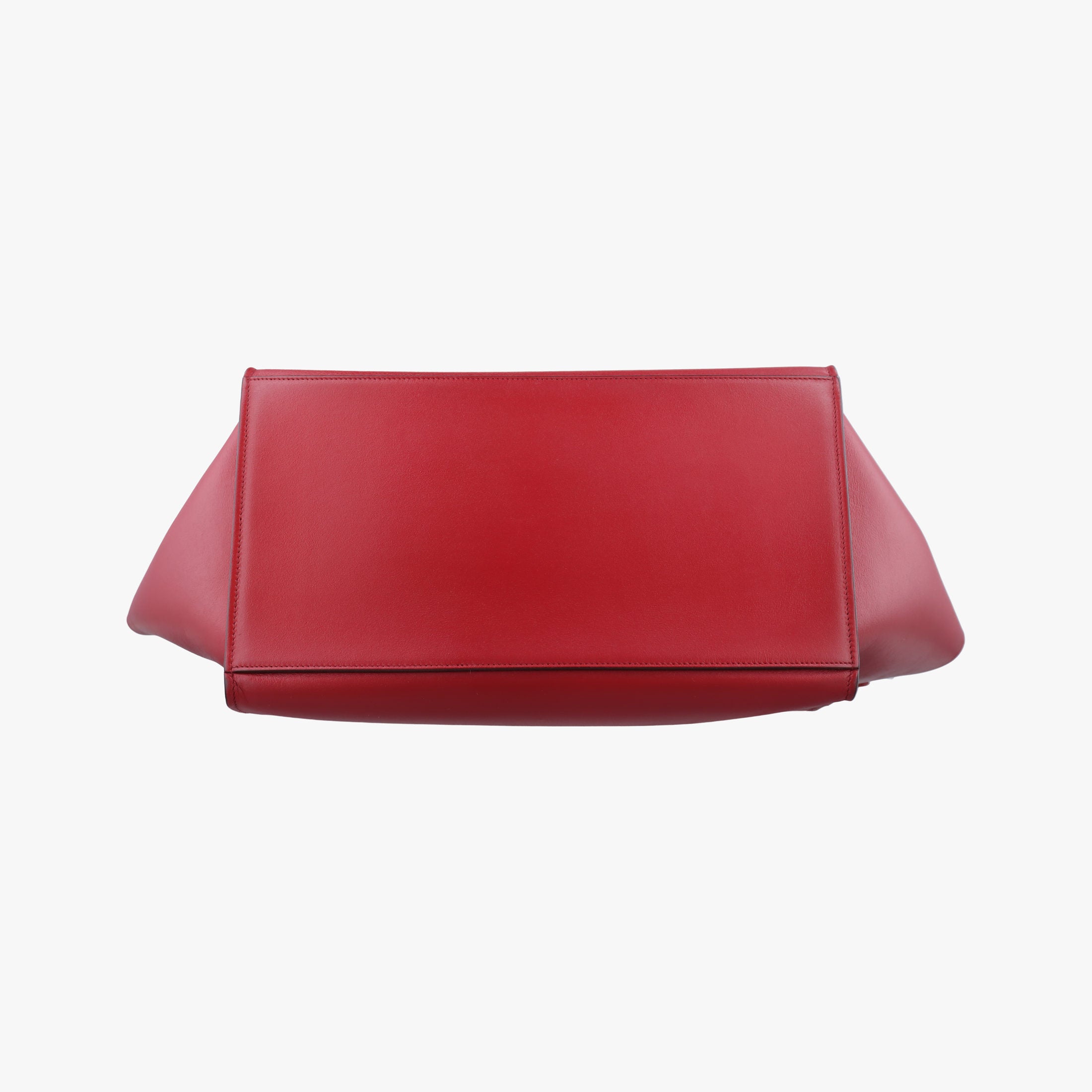 Pre-owned Celine Trapeze Red Leather  shoulderbag | stylenewstar