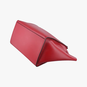 Pre-owned Celine Trapeze Red Leather  shoulderbag | stylenewstar