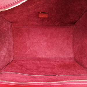 Pre-owned Celine Trapeze Red Leather  shoulderbag | stylenewstar