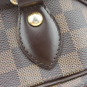 Pre-owned Louis Vuitton TREVI PM EBENE Damier Canvas N51997 handbag | stylenewstar
