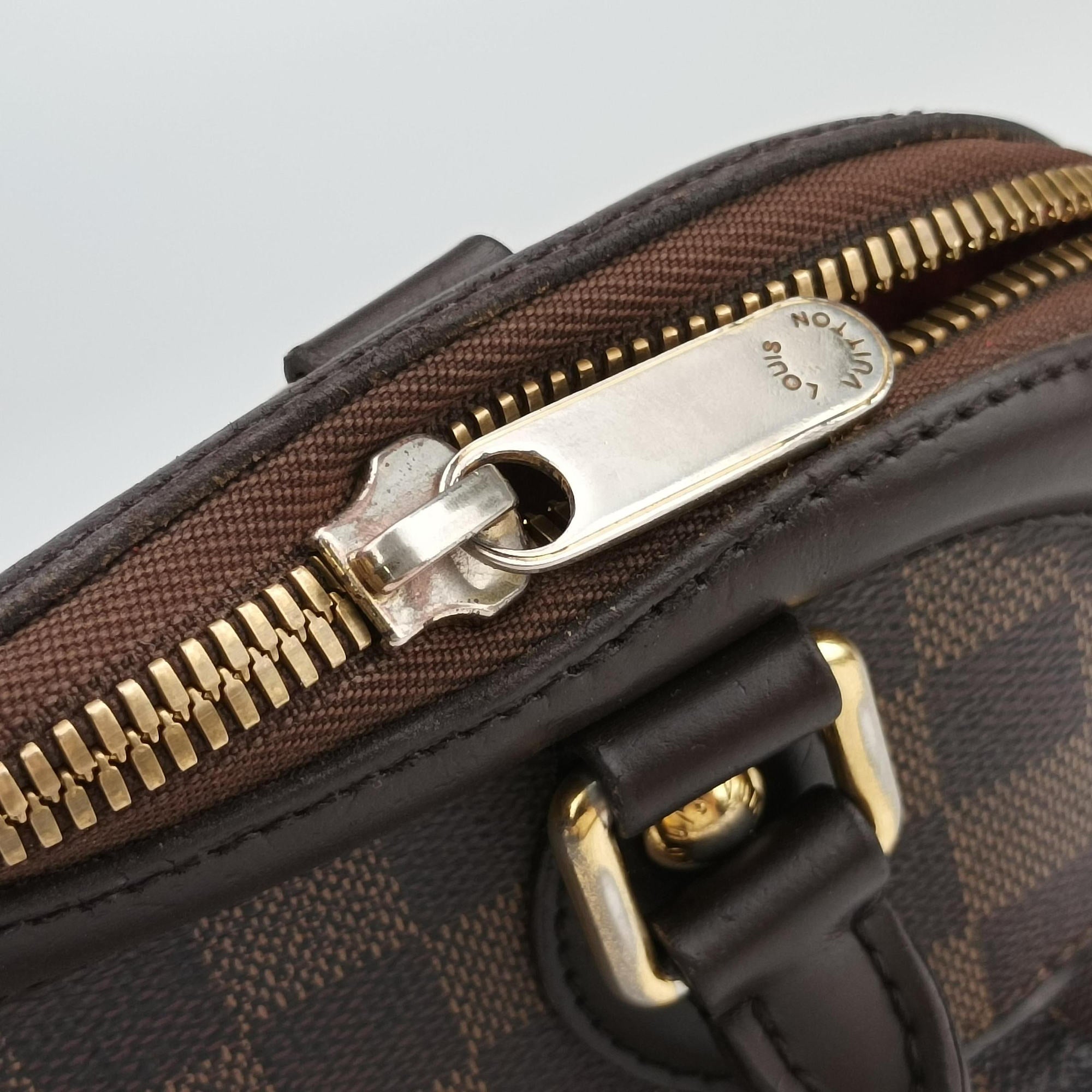 Pre-owned Louis Vuitton TREVI PM EBENE Damier Canvas N51997 handbag | stylenewstar