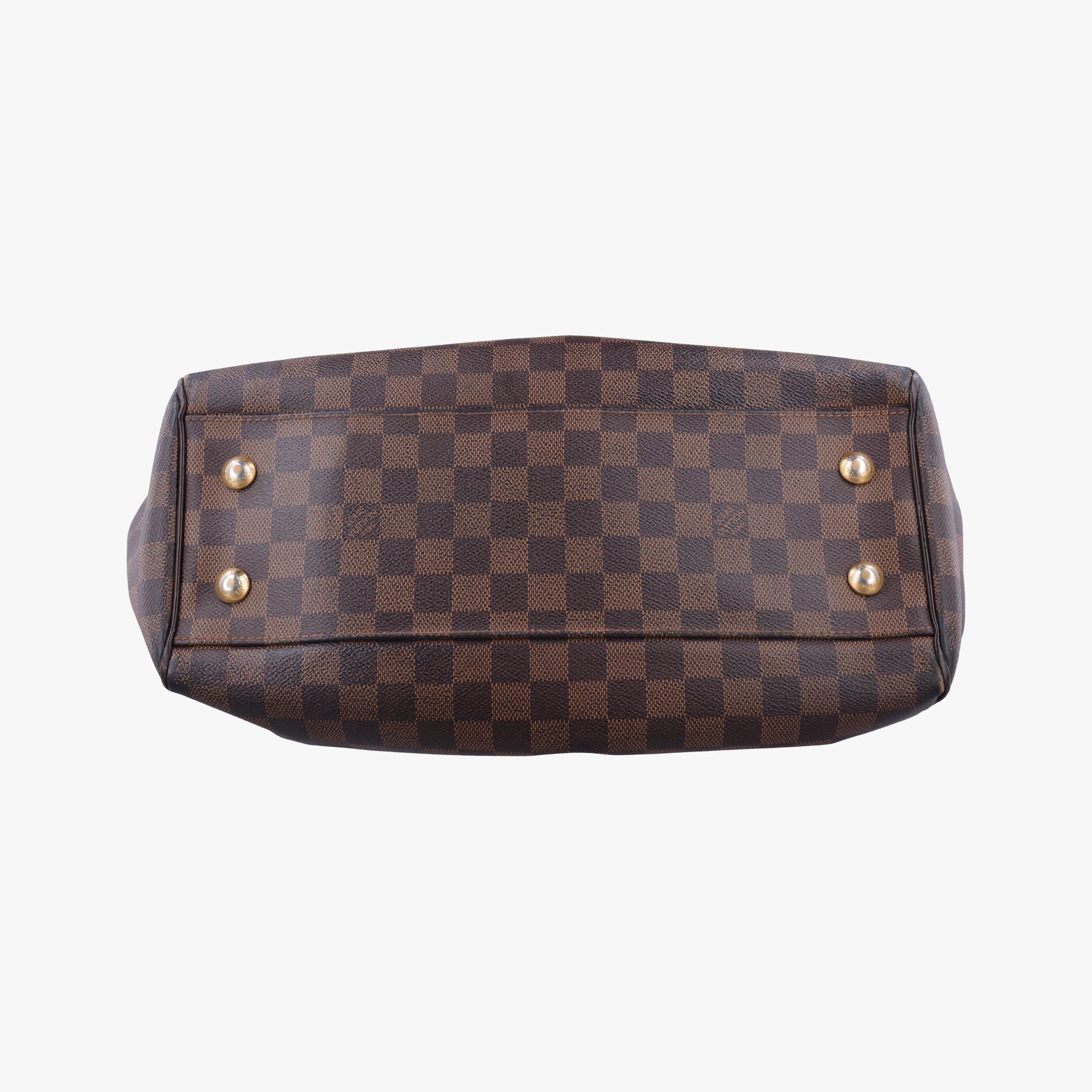 Pre-owned Louis Vuitton TREVI PM EBENE Damier Canvas N51997 handbag | stylenewstar