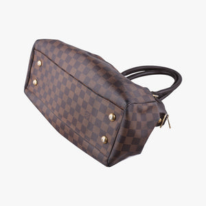 Pre-owned Louis Vuitton TREVI PM EBENE Damier Canvas N51997 handbag | stylenewstar