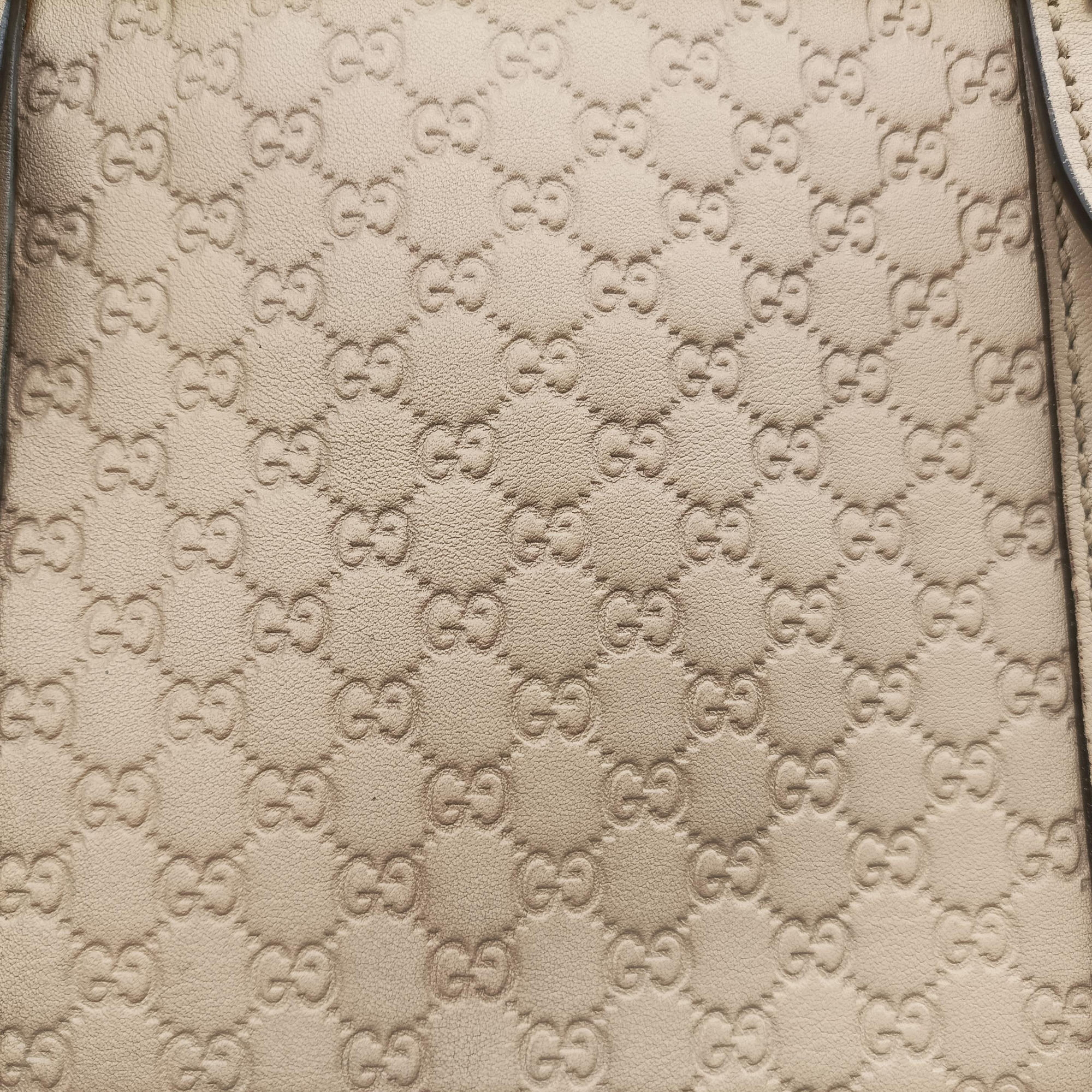Secondhand Gucci Microguccissima Beige Leather 309617 shoulderbag | stylenewstar