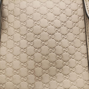 Secondhand Gucci Microguccissima Beige Leather 309617 shoulderbag | stylenewstar