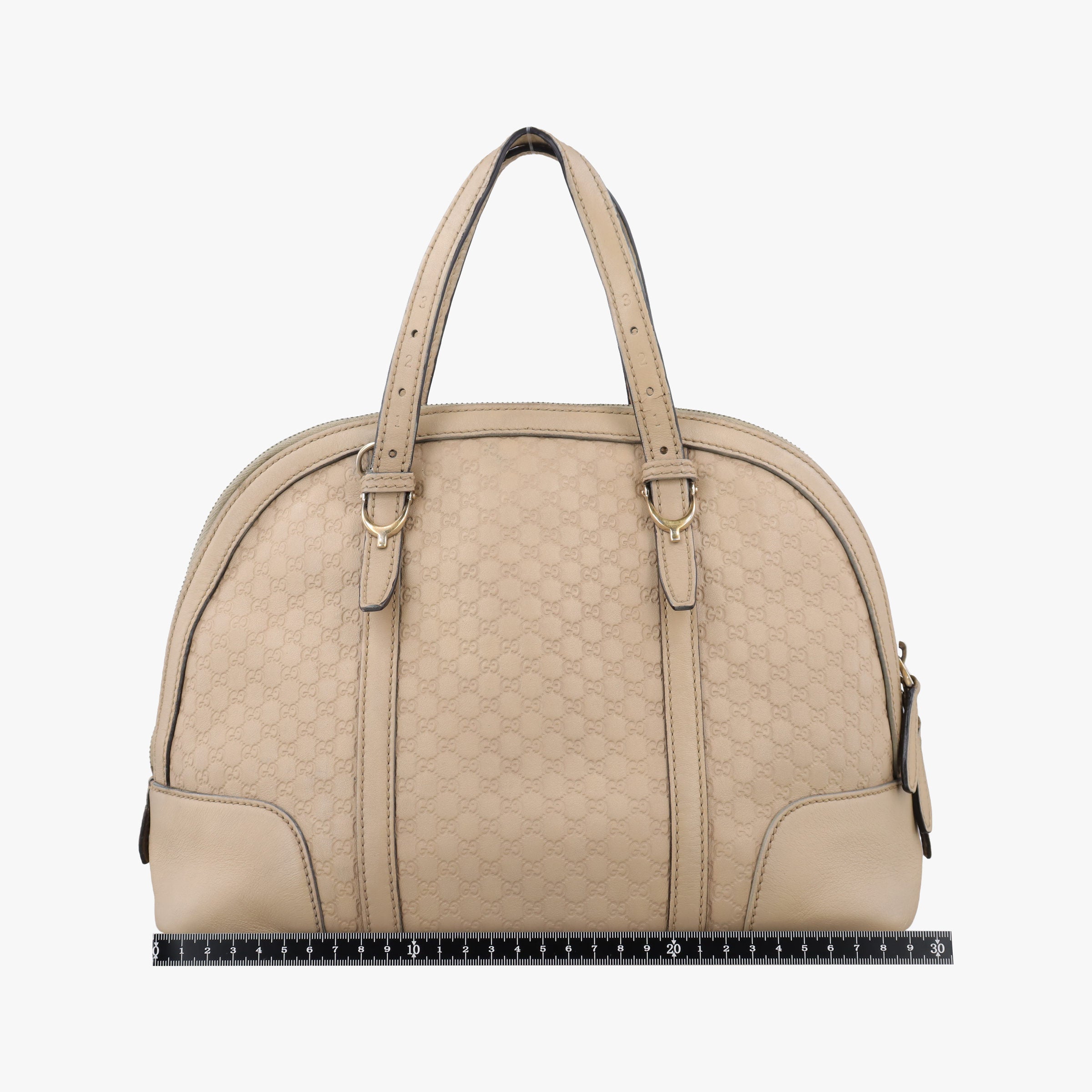 Secondhand Gucci Microguccissima Beige Leather 309617 shoulderbag | stylenewstar