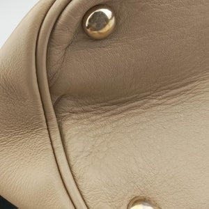 Secondhand Gucci Microguccissima Beige Leather 309617 shoulderbag | stylenewstar
