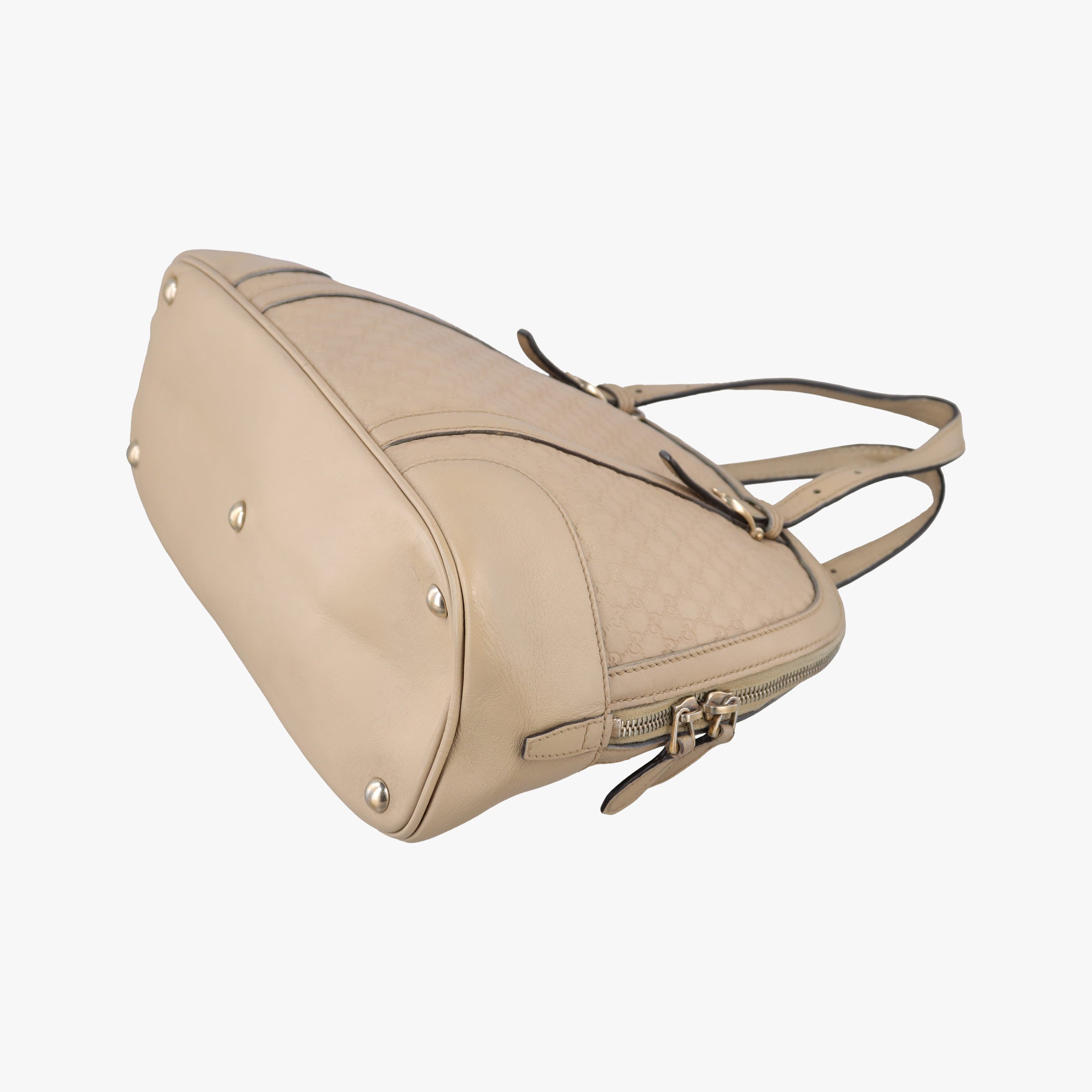 Secondhand Gucci Microguccissima Beige Leather 309617 shoulderbag | stylenewstar
