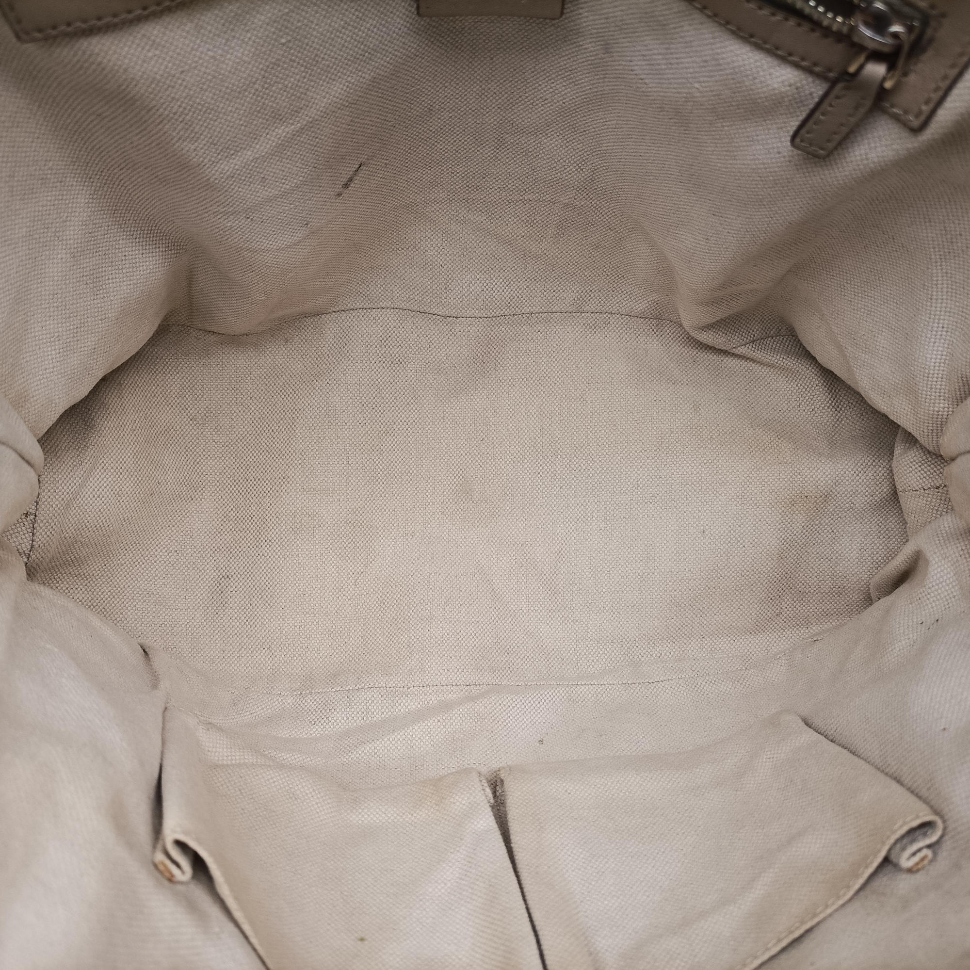 Secondhand Gucci Microguccissima Beige Leather 309617 shoulderbag | stylenewstar