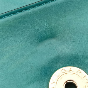 Vintage Bvlgari SERPENTI FOREVER Green leather  shoulderbag | stylenewstar