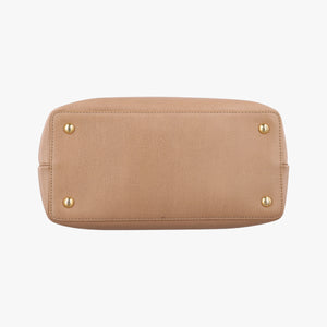Pre-owned Fendi Petite 2 JOURS Black×Pink×Beige Leather 8BR253 shoulderbag | stylenewstar