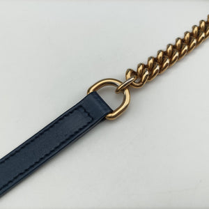 Vintage Gucci GG Marmont Blue Leather 447632 shoulderbag | stylenewstar