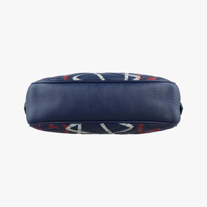 Vintage Gucci GG Marmont Blue Leather 447632 shoulderbag | stylenewstar