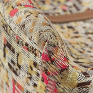 Pre-owned Fendi Zucchino Brown×Multicolour canvas 8BH214 handbag | stylenewstar