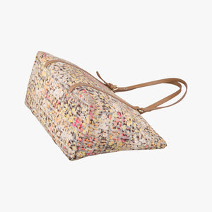 Pre-owned Fendi Zucchino Brown×Multicolour canvas 8BH214 handbag | stylenewstar