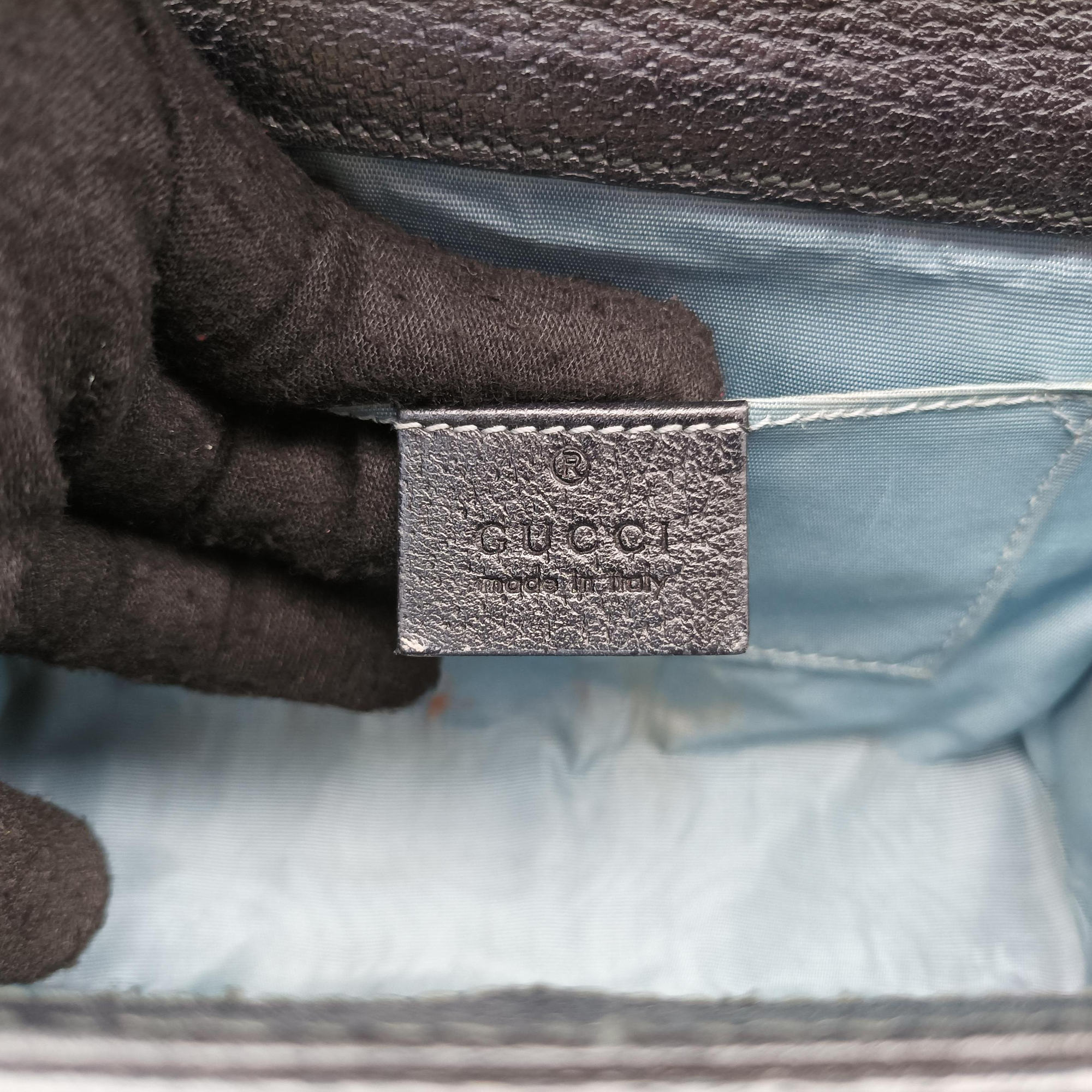 Secondhand Gucci Padlock Black Leather 432182 shoulderbag | stylenewstar