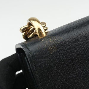 Secondhand Gucci Padlock Black Leather 432182 shoulderbag | stylenewstar