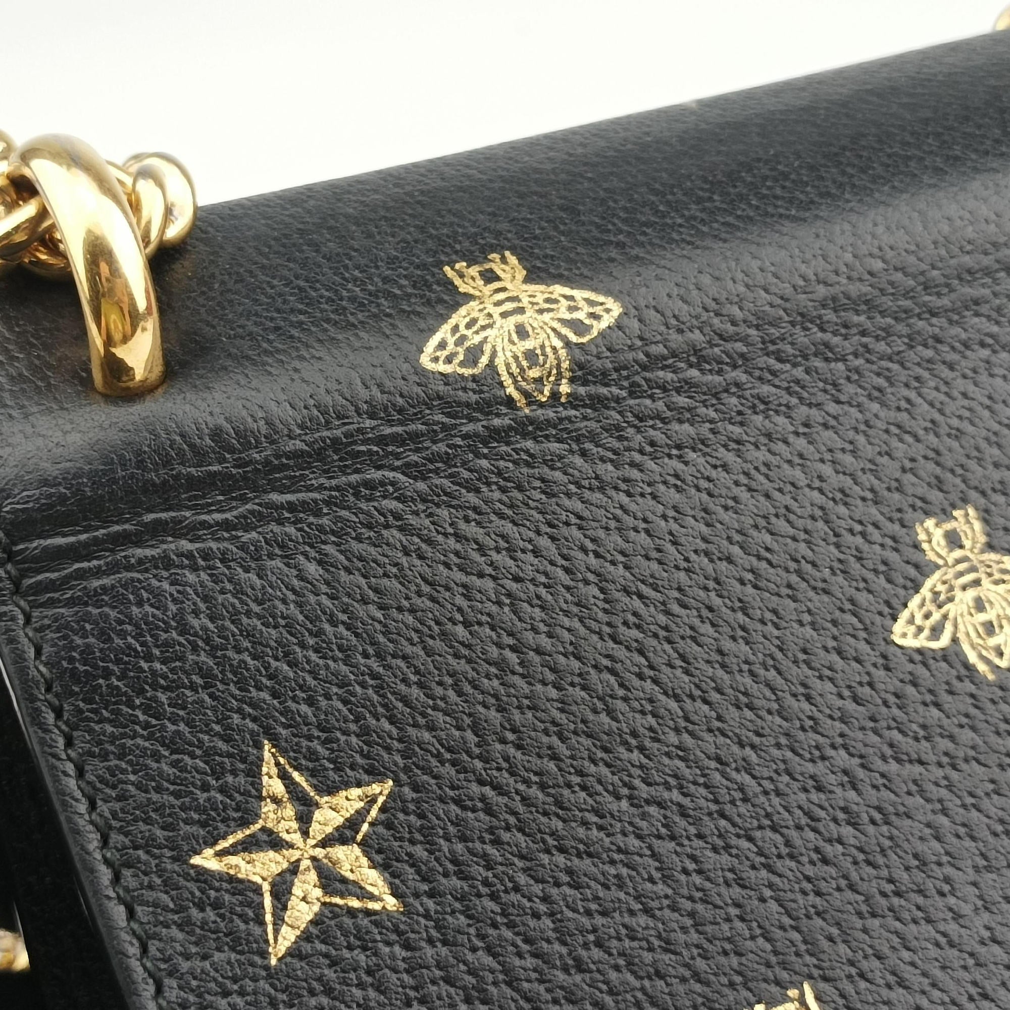 Secondhand Gucci Padlock Black Leather 432182 shoulderbag | stylenewstar