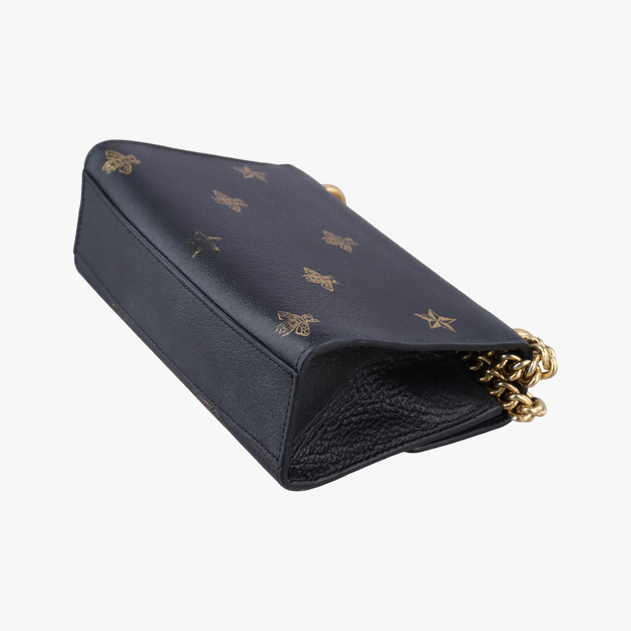 Secondhand Gucci Padlock Black Leather 432182 shoulderbag | stylenewstar