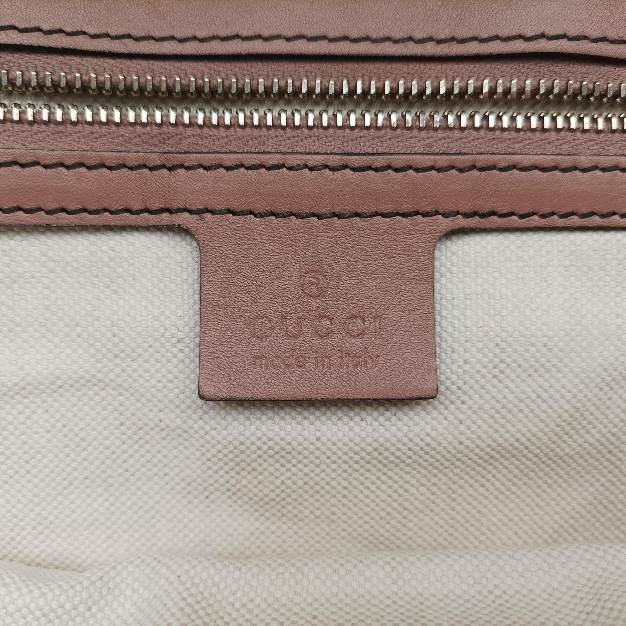 Pre-owned Gucci Emily Pink Leather 295403 shoulderbag | stylenewstar