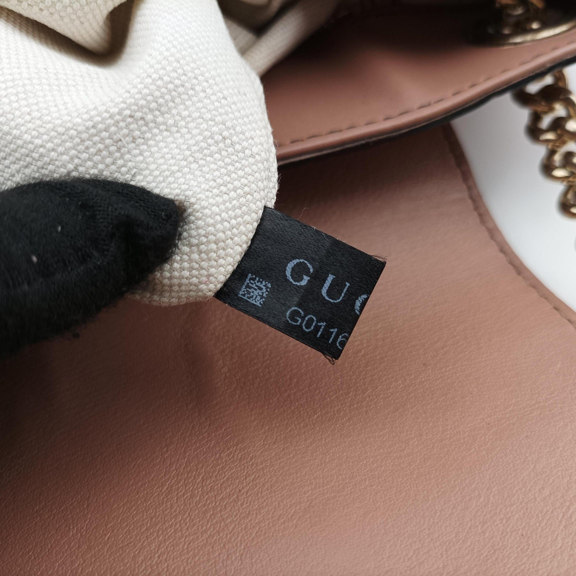 Pre-owned Gucci Emily Pink Leather 295403 shoulderbag | stylenewstar