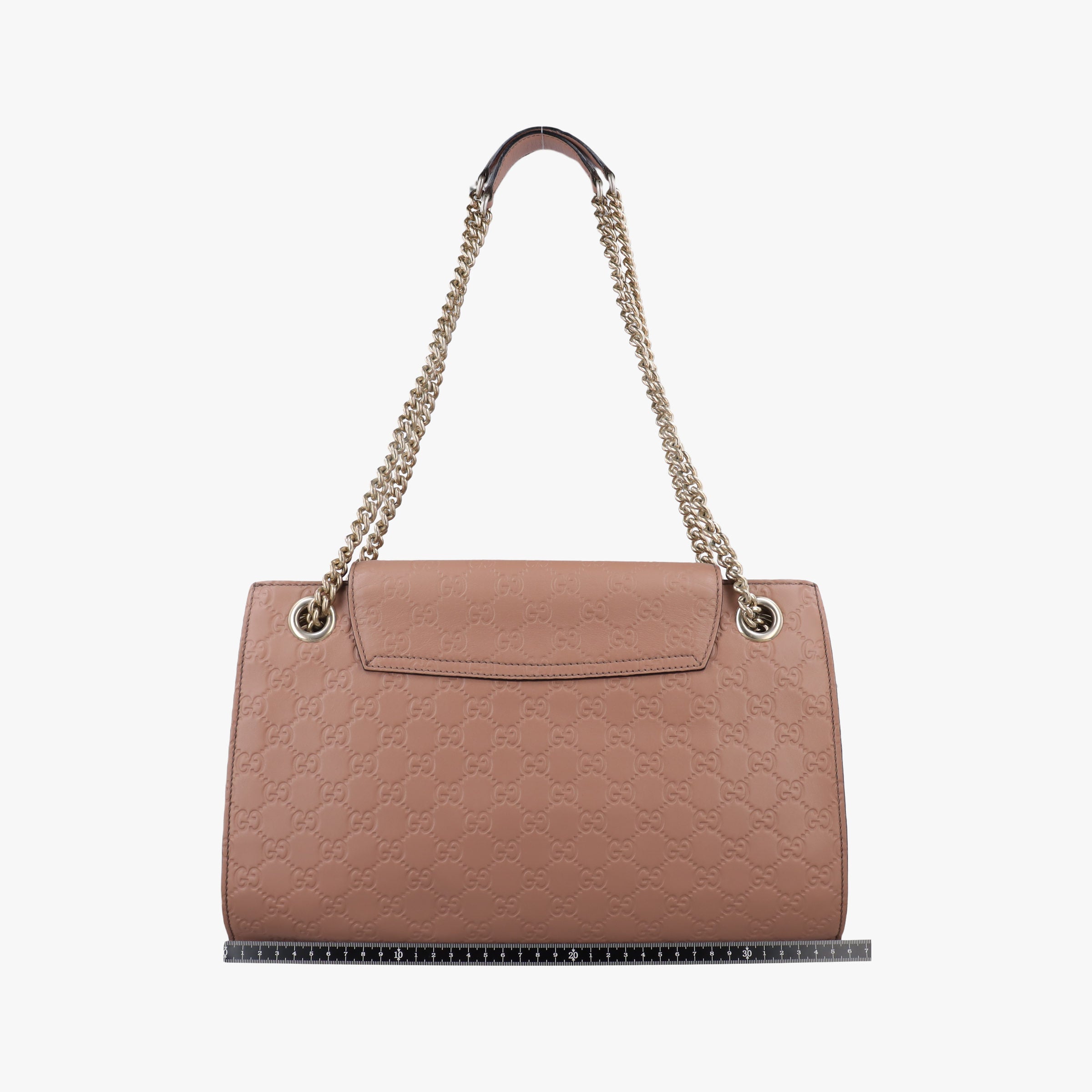 Pre-owned Gucci Emily Pink Leather 295403 shoulderbag | stylenewstar