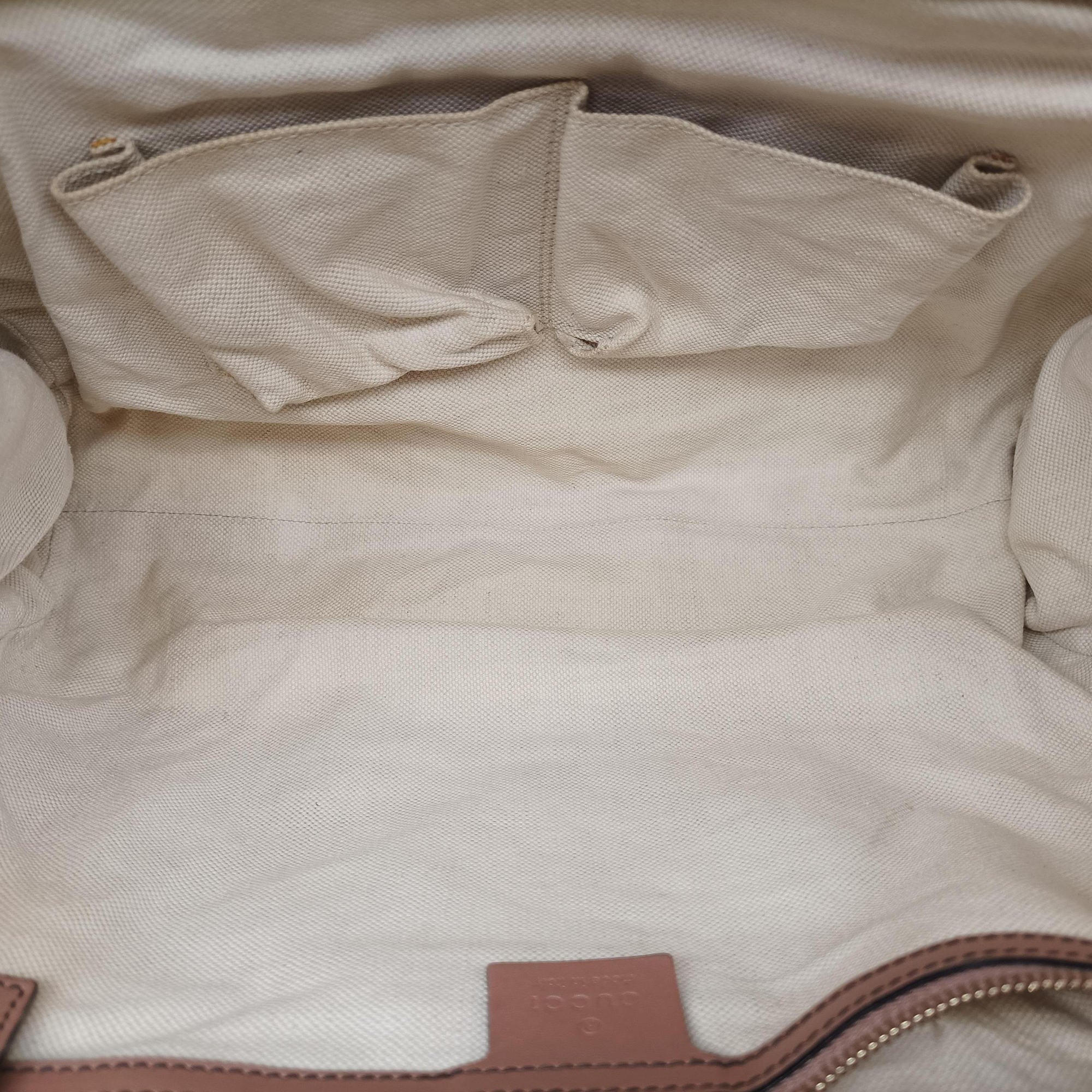 Pre-owned Gucci Emily Pink Leather 295403 shoulderbag | stylenewstar