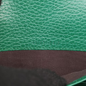 Pre-owned Gucci Dionysus Green Leather 401231 shoulderbag | stylenewstar