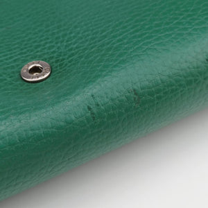Pre-owned Gucci Dionysus Green Leather 401231 shoulderbag | stylenewstar