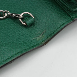 Pre-owned Gucci Dionysus Green Leather 401231 shoulderbag | stylenewstar
