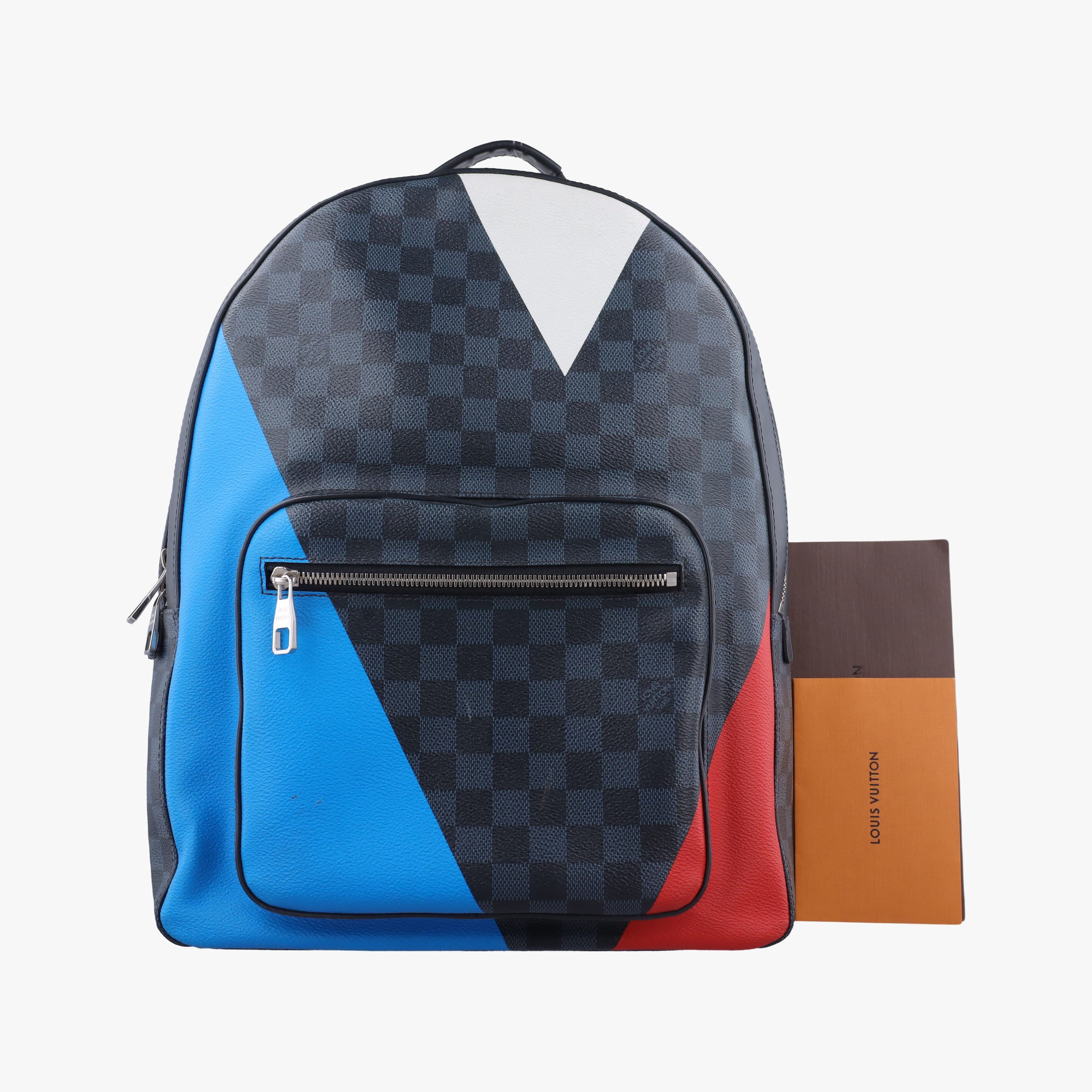 Pre-owned Louis Vuitton JOSH 2017 America's Cup Regatta Series Noir×multi Damier Cobalt N41612 backpack/rucksack | stylenewstar