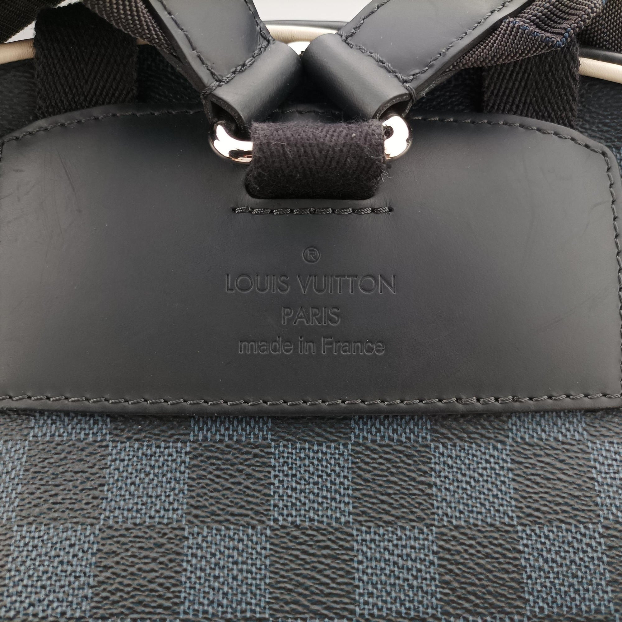 Pre-owned Louis Vuitton JOSH 2017 America's Cup Regatta Series Noir×multi Damier Cobalt N41612 backpack/rucksack | stylenewstar